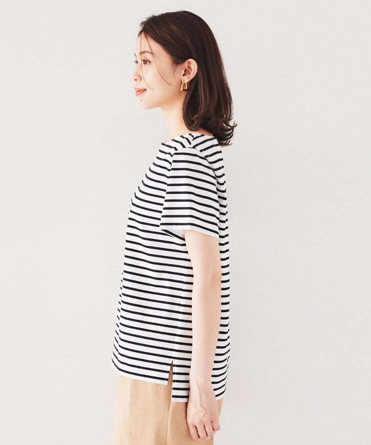 アンタイトル(UNTITLED)のクリアコットンTシャツ3