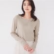 アンタイトル(UNTITLED)の【長袖Tシャツ】ラメテレコカットソー8