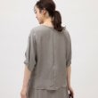 アンタイトル(UNTITLED)の【セットアップ可能/パウダータッチ】シルキーキュプラ 半袖ブラウス21