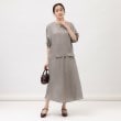 アンタイトル(UNTITLED)の【セットアップ可能/パウダータッチ】シルキーキュプラ 半袖ブラウス22