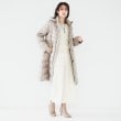 アンタイトル(UNTITLED)の【撥水/洗える/すっきり】ロング丈タフタダウンコート28