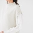 アンタイトル(UNTITLED)のウールフォックス ベストニット22