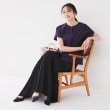 アンタイトル(UNTITLED)の【ウエストゴム/洗える】パウダークロス ロングスカート14