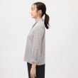 アンタイトル(UNTITLED)の【通勤スーツ/入卒/セレモニー】幾何柄ボウタイブラウス19