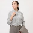 アンタイトル(UNTITLED)の【通勤スーツ/入卒/セレモニー】幾何柄ボウタイブラウス2