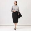 アンタイトル(UNTITLED)の【通勤スーツ/入卒/セレモニー】幾何柄ボウタイブラウス16