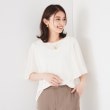 アンタイトル(UNTITLED)の【ストレッチ/五分袖】袖ラッフルプルオーバー8