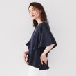アンタイトル(UNTITLED)の【ストレッチ/五分袖】袖ラッフルプルオーバー20