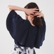アンタイトル(UNTITLED)の【二の腕カバー/パウダータッチ】ケープデザインブラウス22