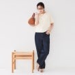 アンタイトル(UNTITLED)の【オシャレに体型カバー】ミニ裏毛ハイゲージカットソー10