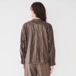 アンタイトル(UNTITLED)の【シーズンレス/薄手/羽織りにもオススメ】レザータッチ　シャツブルゾン4