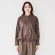 アンタイトル(UNTITLED)の【シーズンレス/薄手/羽織りにもオススメ】レザータッチ　シャツブルゾン5