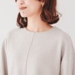 アンタイトル(UNTITLED)の【洗える】ウェーブ調ジャージトップス17