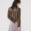 アンタイトル(UNTITLED)の【大人な透け感/前開きボタン】シアーチュニックブラウス11