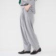 アンタイトル(UNTITLED)の【腰周りゆったり/日本製/洗える】2WAYストレッチカーブパンツ3