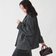アンタイトル(UNTITLED)の【日本製/ゆったり】ミドル丈へリンボンPコート3