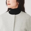 アンタイトル(UNTITLED)の【日本製】ミディ丈ノーカラーコート27