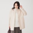 アンタイトル(UNTITLED)の【日本製】ミディ丈ノーカラーコート ベージュ(052)