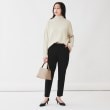 アンタイトル(UNTITLED)のラムウールカシミヤ ボトルネックプルオーバーニット4