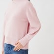 アンタイトル(UNTITLED)のラムウールカシミヤ パフスリーブプルオーバーニット26