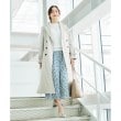 アンタイトル(UNTITLED)の【オフィスからセレモニーまで！】バックサテン きれいめトレンチコート41