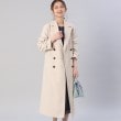 アンタイトル(UNTITLED)の【オフィスからセレモニーまで！】バックサテン きれいめトレンチコート26