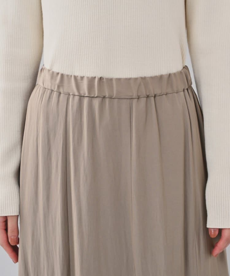 アンタイトル(UNTITLED)の【人気スカート！／洗える】メロウパウダー ロングスカート5