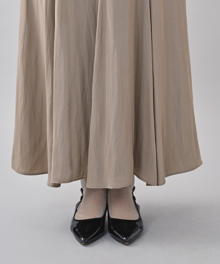 アンタイトル(UNTITLED)の【人気スカート！／洗える】メロウパウダー ロングスカート6