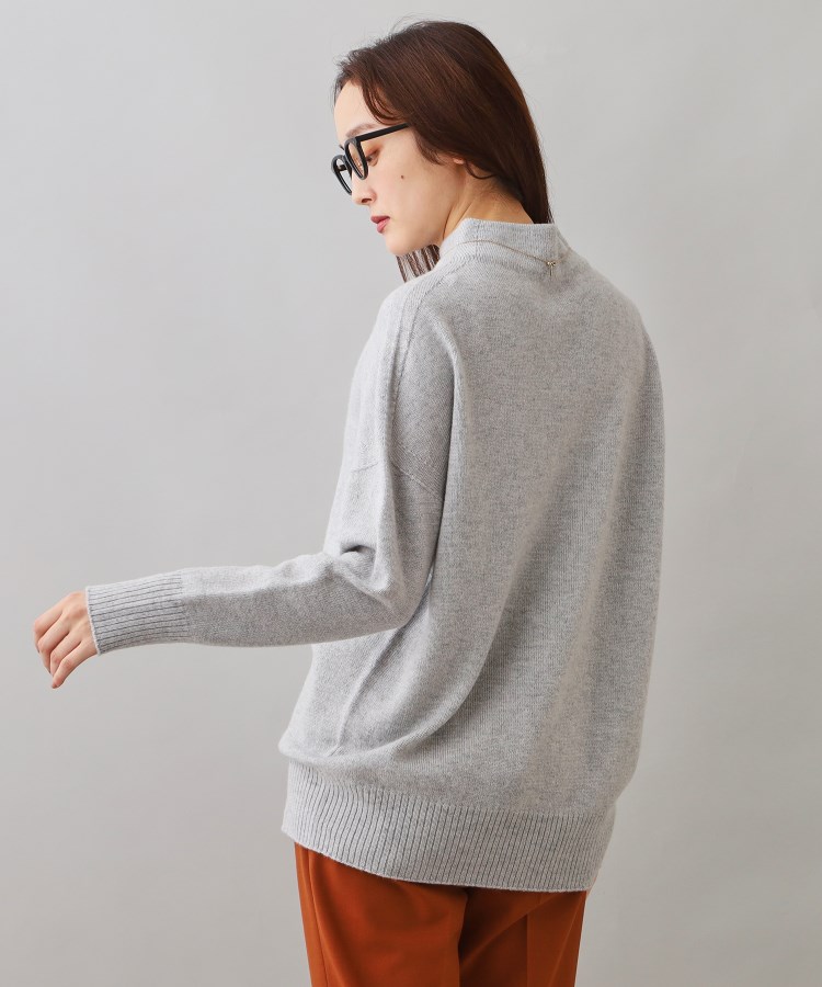 ゆったり/洗える】シルク&カシミヤ混 コクーンシルエット ゆったり/洗える】シルク&カシミヤ混 コクーンシルエット