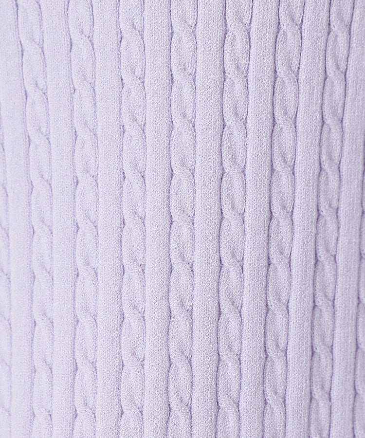 アンタイトル(UNTITLED)の【春・秋・冬に活躍！！／アンサンブル可能】レーヨンミニケーブルニット14