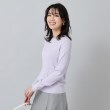 アンタイトル(UNTITLED)の【春・秋・冬に活躍！！／アンサンブル可能】レーヨンミニケーブルニット11