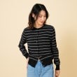 アンタイトル(UNTITLED)の【11色展開／アンサンブル可能】コットンカーディガンニット45