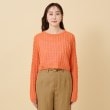 アンタイトル(UNTITLED)のファンシーヤーン ケーブルニット2