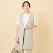 アンタイトル(UNTITLED)の【セットアップ可能／洗える】ライトウェイト ロングベスト25