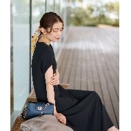 極美品 24SS アンタイトル ロングワンピース マキシ丈 Aライン