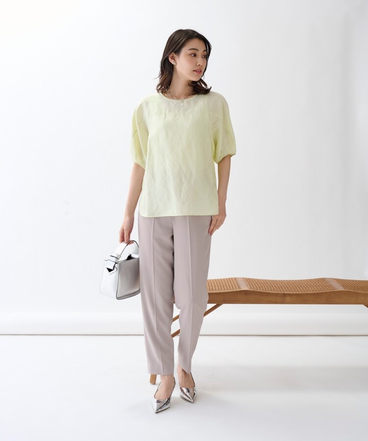 アンタイトル(UNTITLED)の【今年も人気セットアップ／ウエストゴム】リラックスシルエット テーパードパンツ12