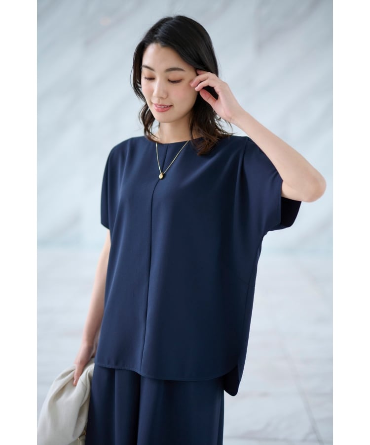 大人気セットアップ!!/サラリとした素材感】リラックス 大人気セットアップ!!/サラリとした素材感】リラックス