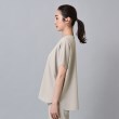 アンタイトル(UNTITLED)の【大人気セットアップ！！／サラリとした素材感】リラックスシルエット ストレッチブラウス3