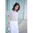 アンタイトル(UNTITLED)の【大人気セットアップ！！／サラリとした素材感】リラックスシルエット ストレッチブラウス22