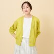 アンタイトル(UNTITLED)の【シアー感／洗える】深Vネックシアーニットカーディガン7