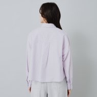 セットアップ可能】ケープカラーブラウス（シャツ・ブラウス