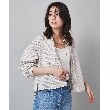 アンタイトル(UNTITLED)の【羽織りにもオススメ／コットン】ストライプ クロップドシャツ オフホワイト(303)