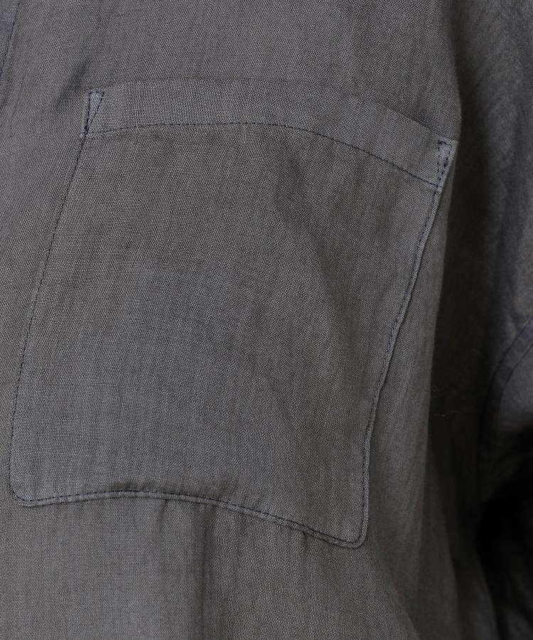 アンタイトル(UNTITLED)の【セットアップ可能／麻100】ラミー ポケットデザインシャツ32