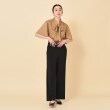 アンタイトル(UNTITLED)の【セットアップ可能／洗える／ドライタッチ】リネン混 ベーシックストレッチワイドパンツ26