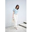 アンタイトル(UNTITLED)の【セットアップ可能／洗える／ドライタッチ】リネン混 ベーシックストレッチワイドパンツ35