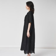 美品 untitled アンタイトル リネンロングワンピース 洗える