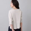 アンタイトル(UNTITLED)の【コットン／８色展開／五分袖】袖タックプルオーバー14