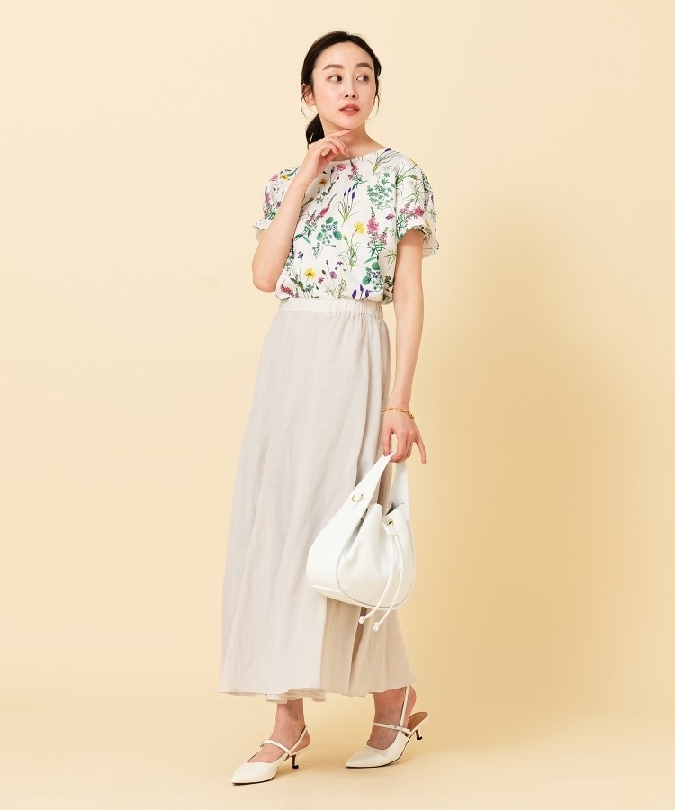 今年も登場!/華やか/セットアップ】ボタニカルプリント 今年も登場!/華やか/セットアップ】ボタニカルプリント