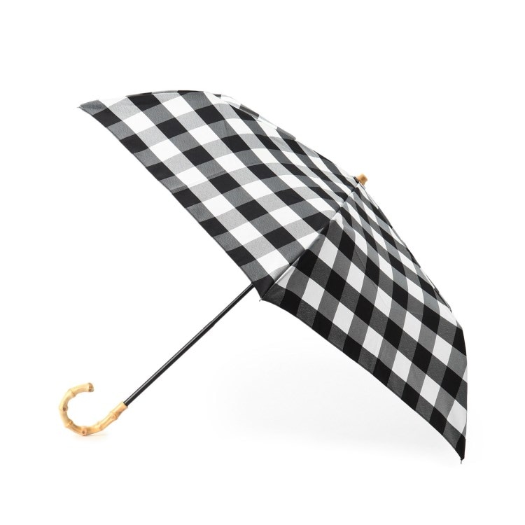 アンタイトル(UNTITLED)の【折り畳み】because チェック 折りたたみ傘