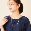 アンタイトル(UNTITLED)のパール調フリークリップネックレス7